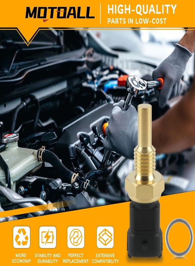 MOTOALL مفتاح استبدال مستشعر درجة حرارة الماء من موتوول، رقم القطعة 4010644، 0281002209، مناسب لمركبات بولاريس سبورتسمان 850 X2، 700 ACE، سكرامبلر XP 1000، رينجر 700 كرو XP 800، RZR 570 4، 800 S 900 - Image 2